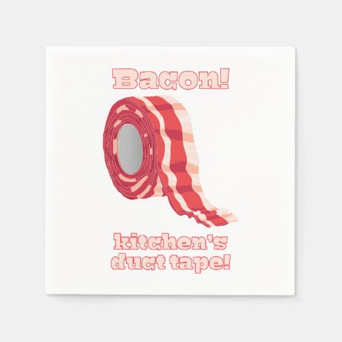 Bacon Kitchens Duct Tape Napkins