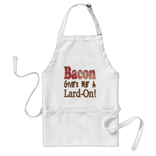 Bacon Lard Adult Apron