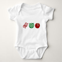 Bacon Lettuce & Tomato - The BLT! Baby Bodysuit