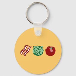 Bacon Lettuce & Tomato - The BLT! Keychain