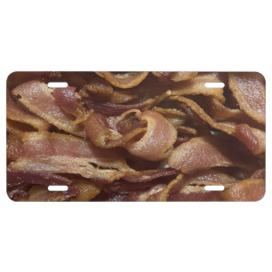 Bacon License Plate