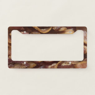 Bacon License Plate Frame