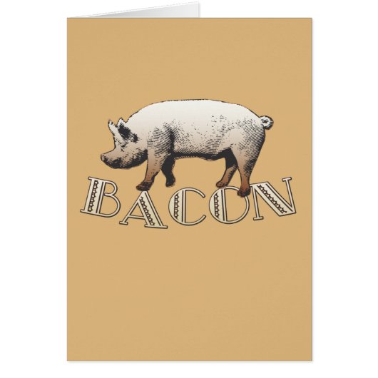 Bacon LOVE Cards (Front)