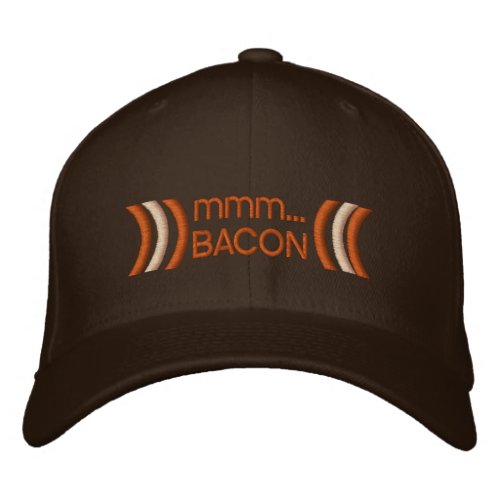 Bacon LOVE Embroidered Baseball Cap
