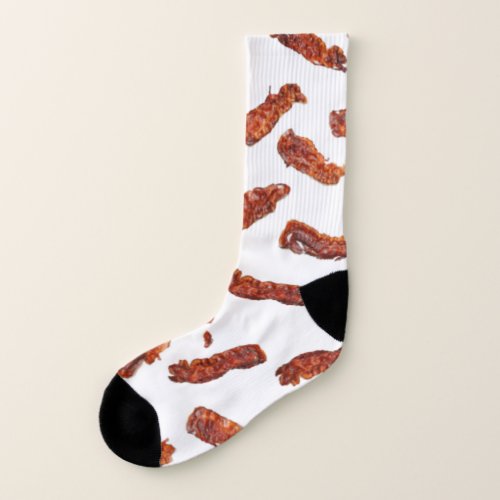 Bacon Lover Crispy Bacon Strips Socks