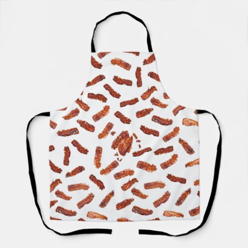 Bacon Lover Fried Bacon Slices Fun Apron