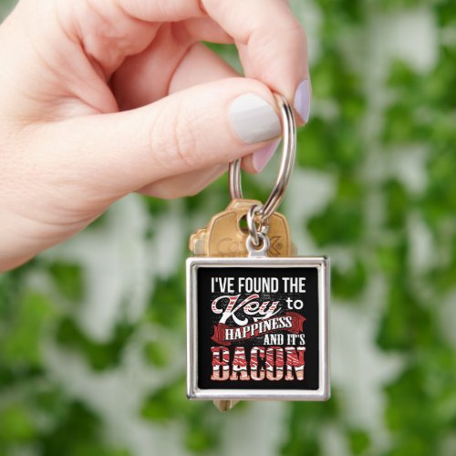 Bacon Lover Gift  Keychain