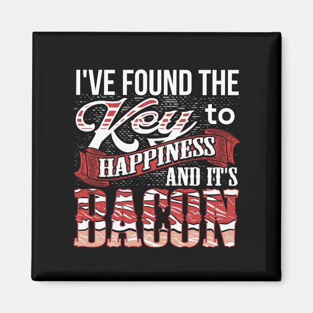 Bacon Lover Gift   Magnet (Front)