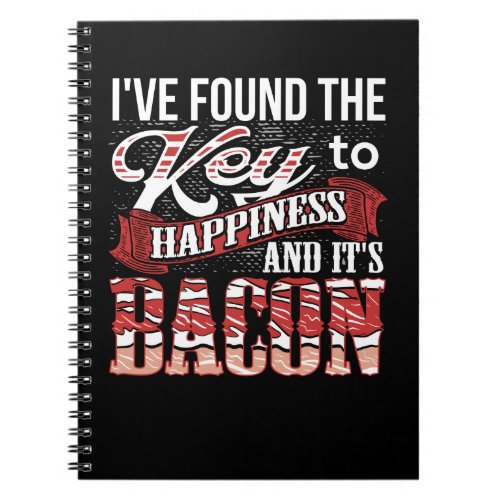 Bacon Lover Gift  Notebook