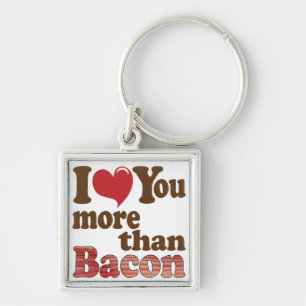 Bacon Lover Keychain