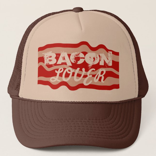 Bacon lover trucker hat (Front)