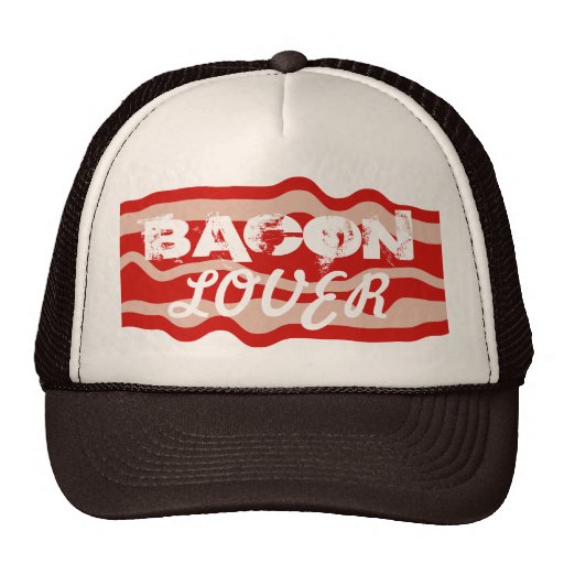 Bacon lover trucker hat | Zazzle