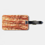 Bacon Luggage Tag Funny Chef Foodie at Zazzle