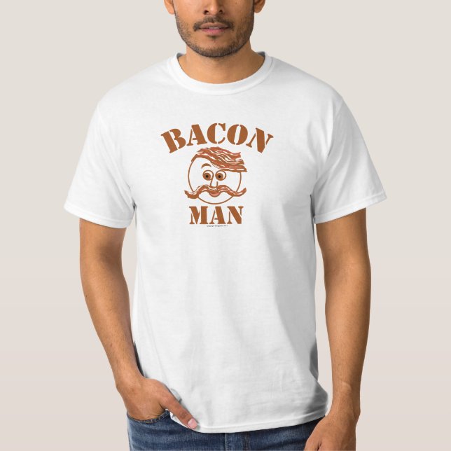 Bacon Man t-shirt (Front)
