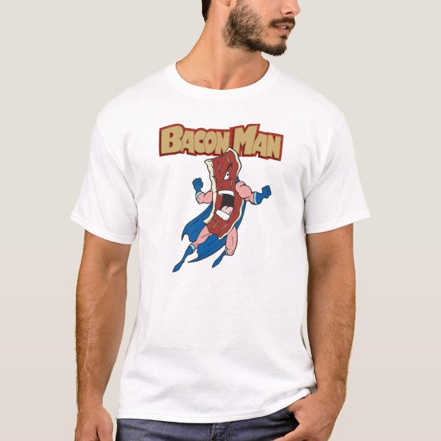 Bacon Man T-Shirt (Front)