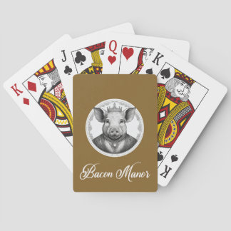 Bacon Manor Playing Cards