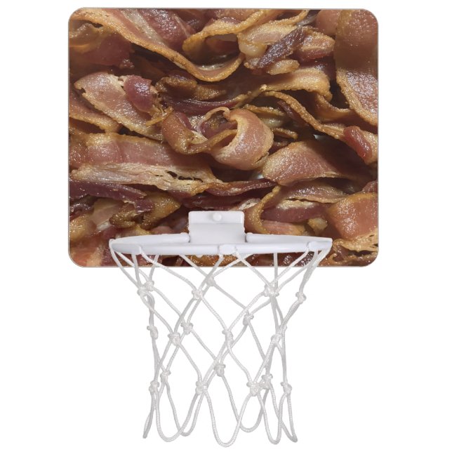 Bacon Mini Basketball Hoop (Front)