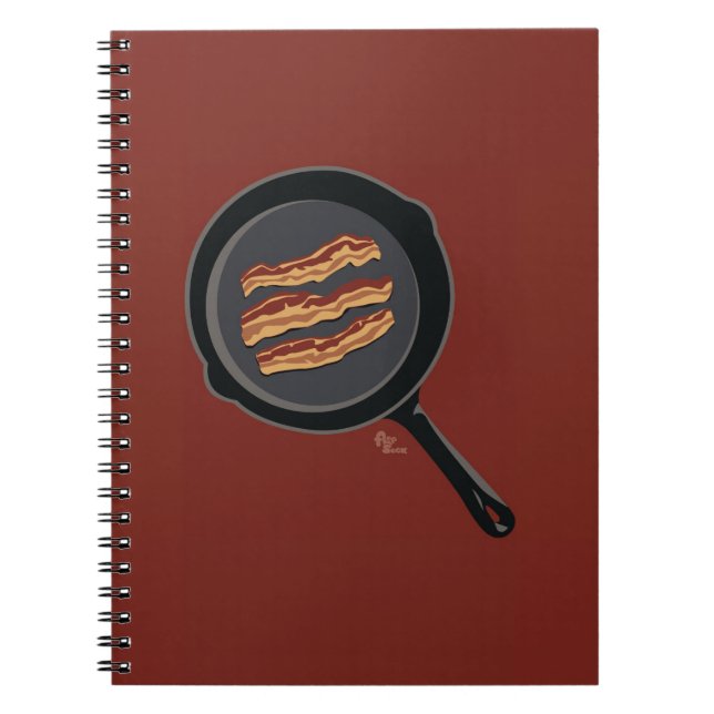 Bacon Notepad Notebook (Front)