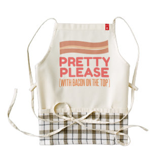 Bacon On Top Zazzle HEART Apron