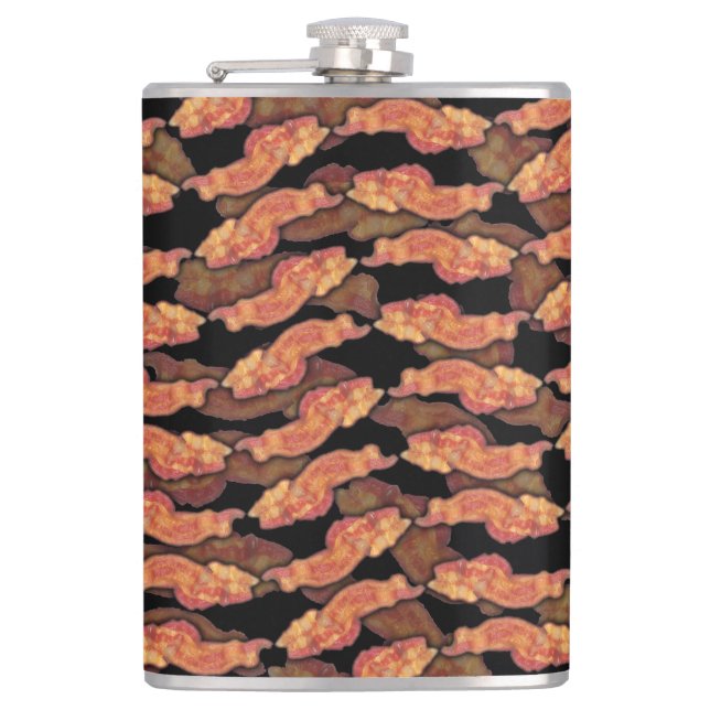 Bacon Pattern Flask (Front)