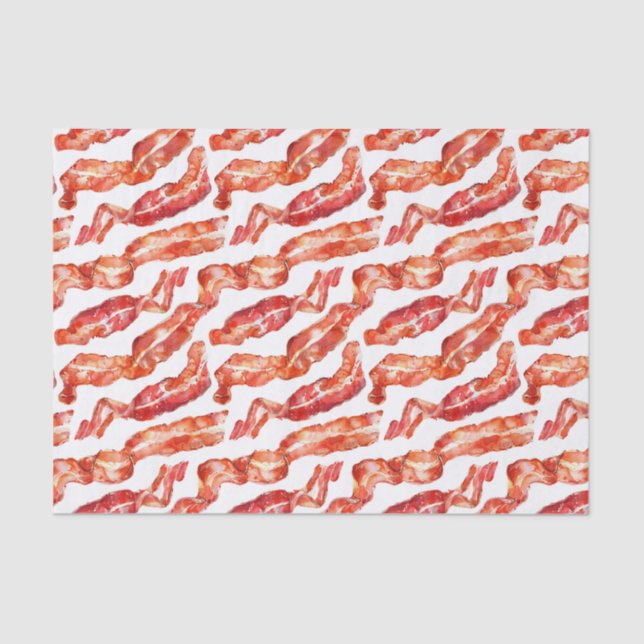 Bacon Pattern Tissue Paper (Front)