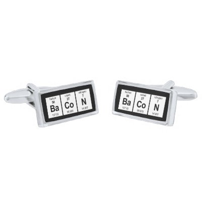BaCoN Periodic Table Cufflinks