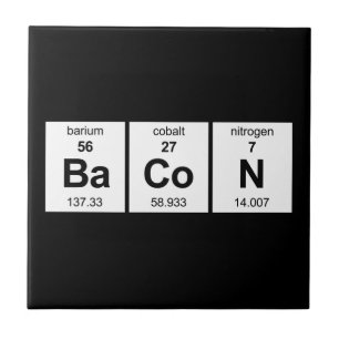 BaCoN Periodic Table Tile