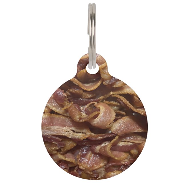 Bacon Pet ID Tag (Front)