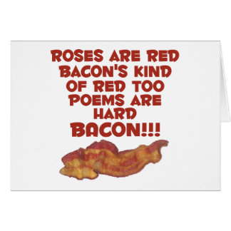 Bacon Poem Cards