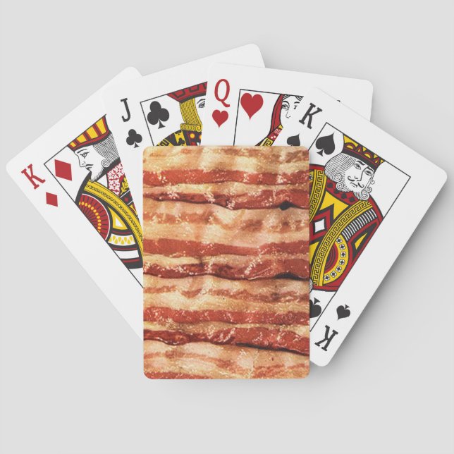 bacon, poker cards (Back)