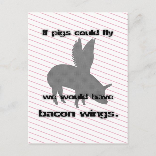 bacon postcard (Front)