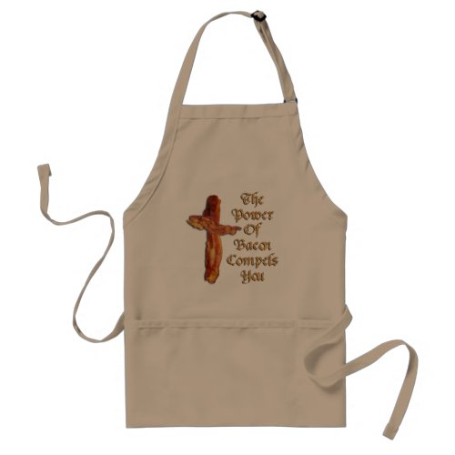 Bacon Power Adult Apron