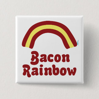 Bacon Rainbow Button