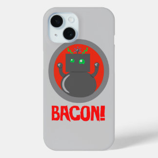 Bacon Robot iPhone Case
