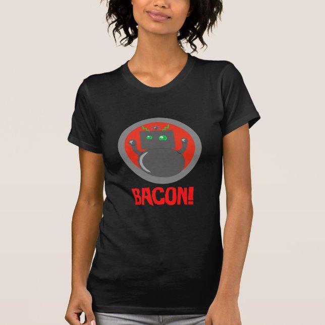 Bacon Robot T-Shirt (Front)