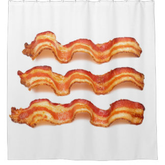 Bacon Shower Curtain