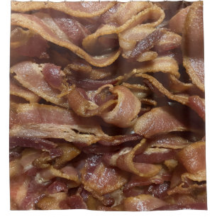 Bacon Shower Curtain