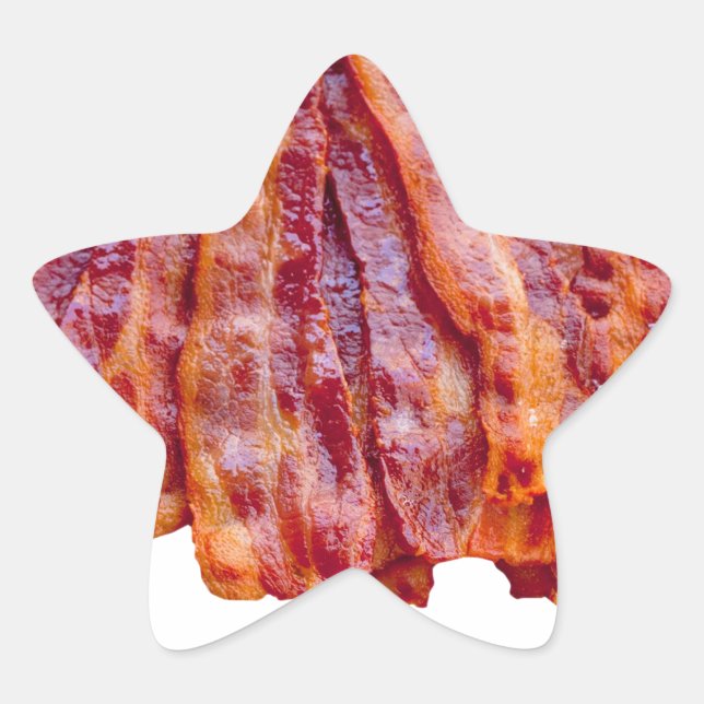 Bacon Star Sticker (Front)