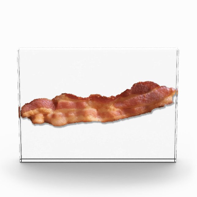 Bacon Strip Acrylic Award (Front)