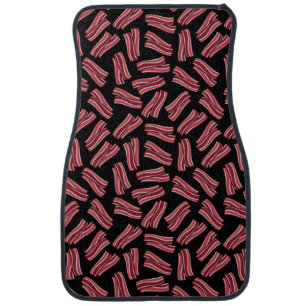 Bacon Strips Pattern Car Mat