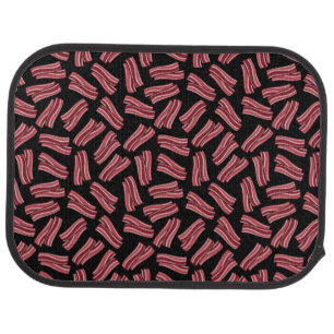 Bacon Strips Pattern Car Mat