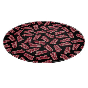 Bacon Strips Pattern Cutting Board