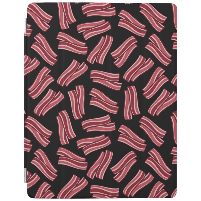 Bacon Strips Pattern iPad Smart Cover (Front)