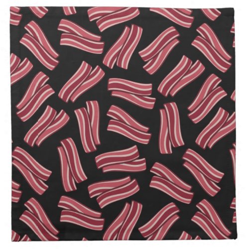 Bacon Strips Pattern Napkin