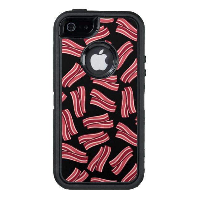 Bacon Strips Pattern Otterbox iPhone Case (Back)