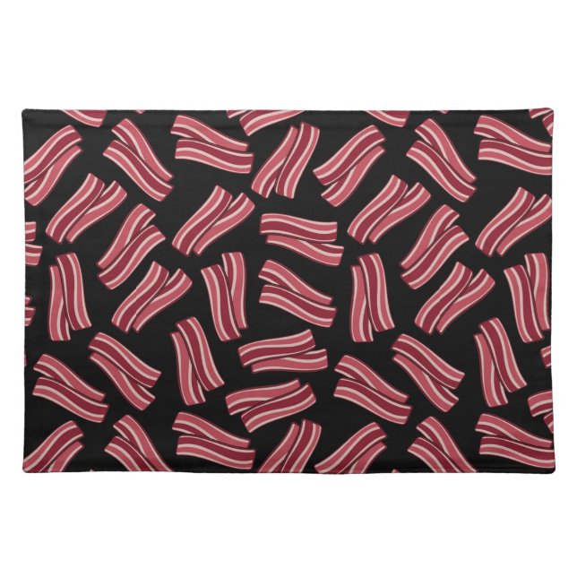 Bacon Strips Pattern Placemat (Front)