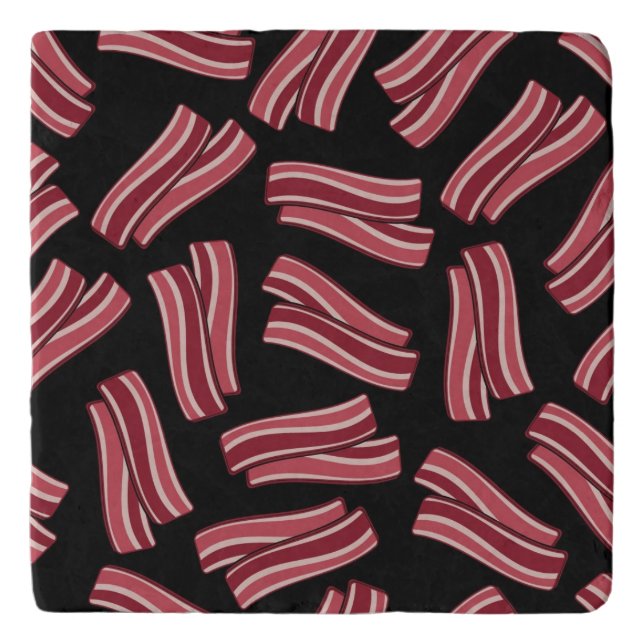 Bacon Strips Pattern Trivet (Front)