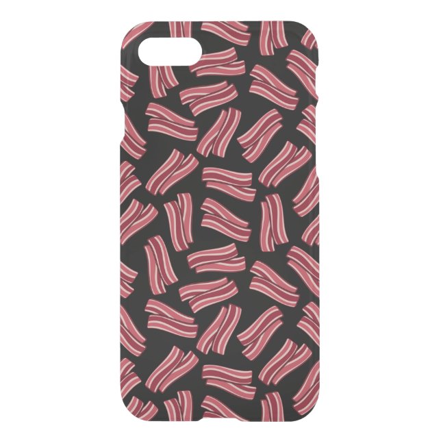 Bacon Strips Pattern Uncommon iPhone Case (Back)