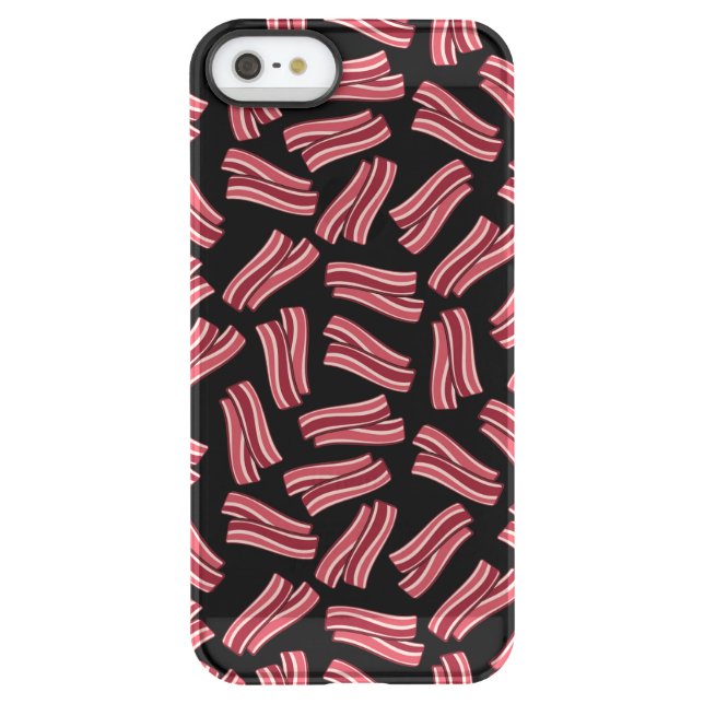 Bacon Strips Pattern Uncommon iPhone Case (Back)