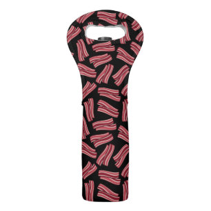 Bacon Strips Pattern Wine Bag